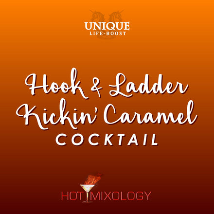 UNIQUE LIFE-BOOST x HOTMIXOLOGY // Hook & Ladder Kickin' Caramel Martini