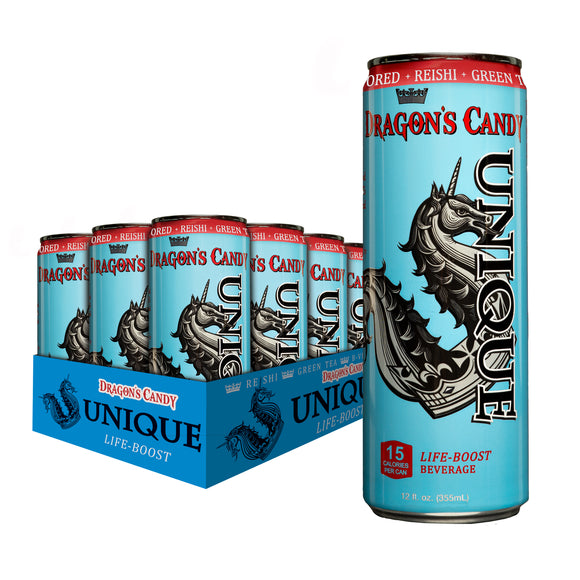 12 ct. Case of 12 oz. Unique Life-Boost Dragon's Candy